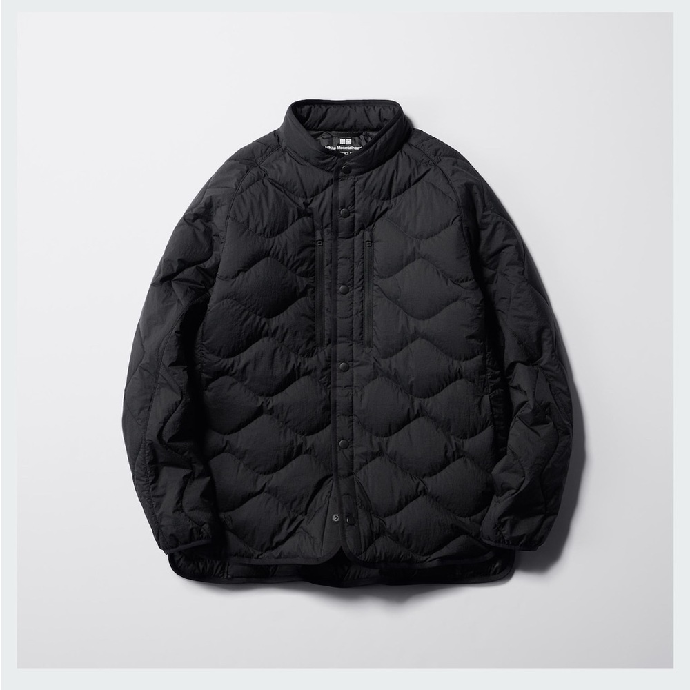Uniqlo Men’s XS Black Recycled Hybrid Down Jacket
